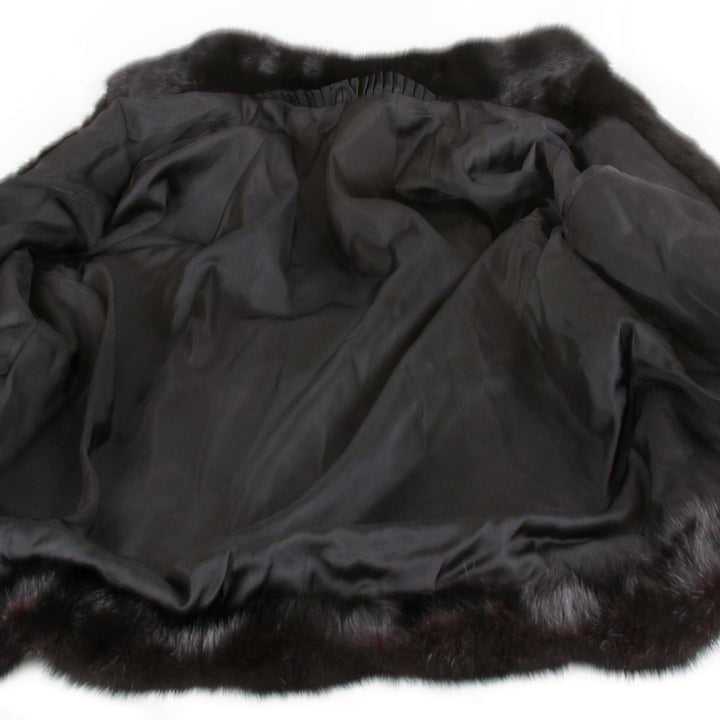 美品『USED』 
 
 ショートコート  毛皮 
ミンク ブラック