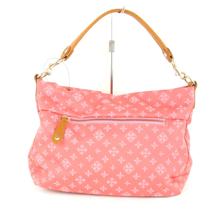 美品『USED』 
russet ラシット 
 2way ショルダーバッグ 
ナイロン ピンク