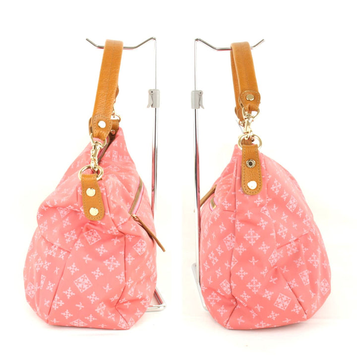 美品『USED』 
russet ラシット 
 2way ショルダーバッグ 
ナイロン ピンク