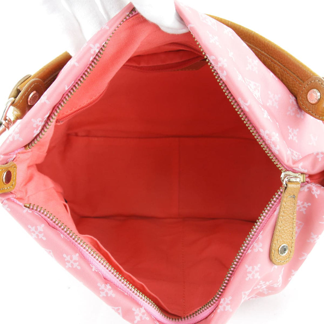 美品『USED』 
russet ラシット 
 2way ショルダーバッグ 
ナイロン ピンク