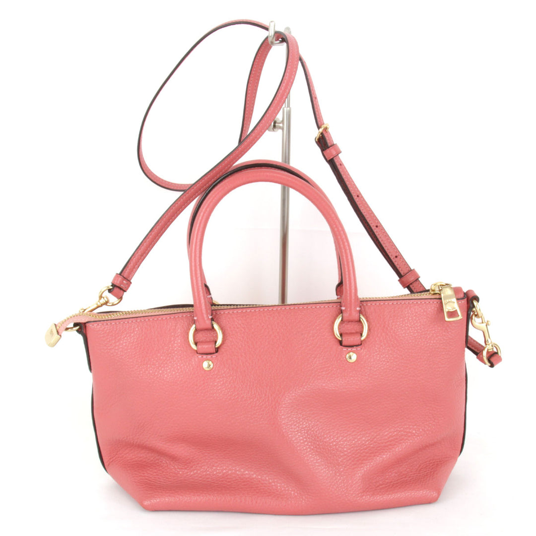 美品『USED』 
COACH コーチ 
 F31466 ショルダーバッグ 
レザー ピンク