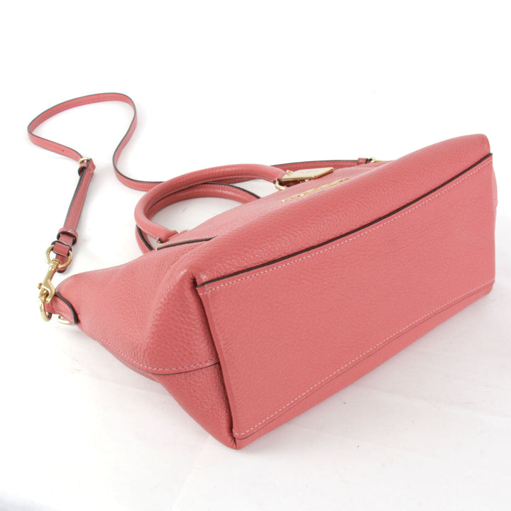 美品『USED』 
COACH コーチ 
 F31466 ショルダーバッグ 
レザー ピンク