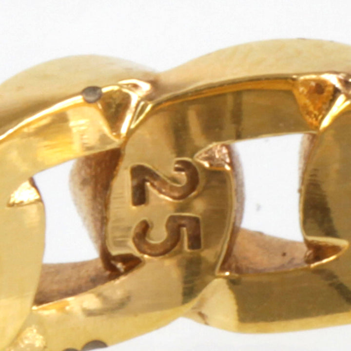 『USED』 メタル 
VERSACE  グレカチェーンバンド リング・指輪