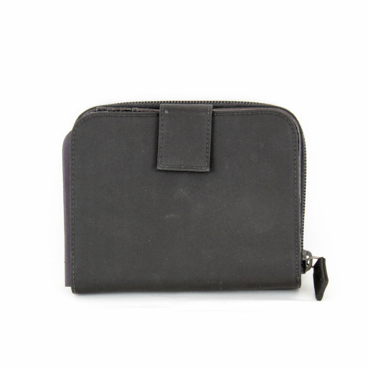 『USED』 
PRADA プラダ 
 二つ折り財布 
ナイロン/レザー  ブラック