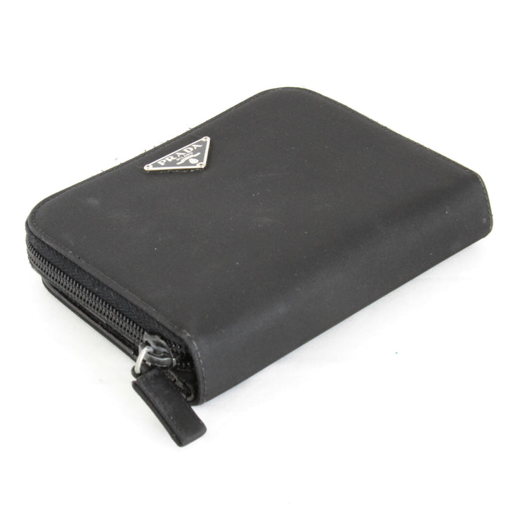 『USED』 
PRADA プラダ 
 二つ折り財布 
ナイロン/レザー  ブラック