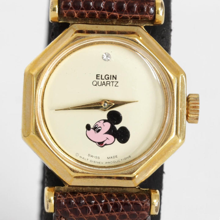 『USED』 
ELGIN  ミッキー 
腕時計
 クォーツ レディース