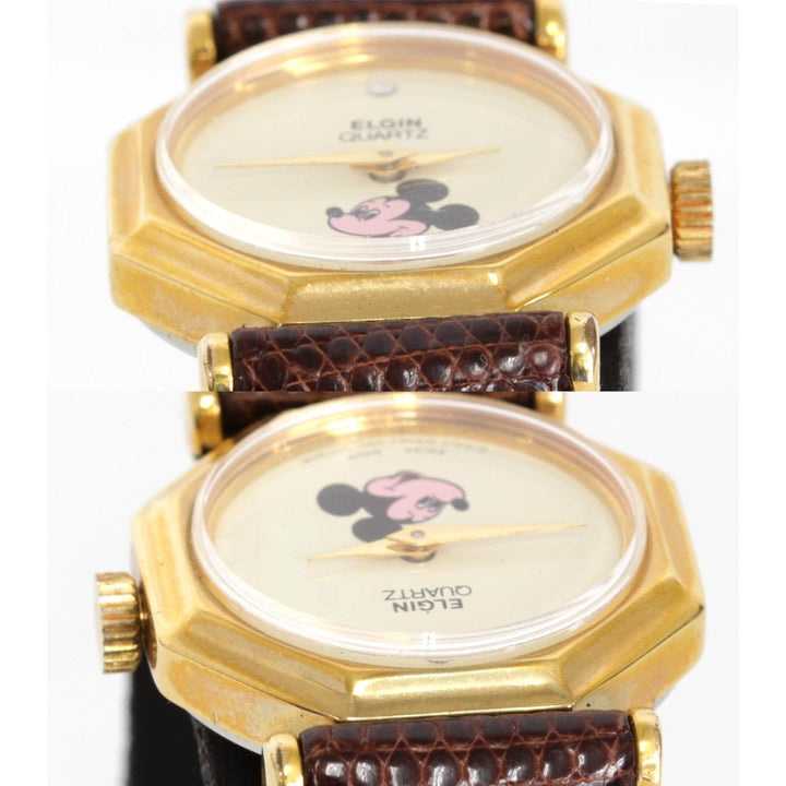『USED』 
ELGIN  ミッキー 
腕時計
 クォーツ レディース