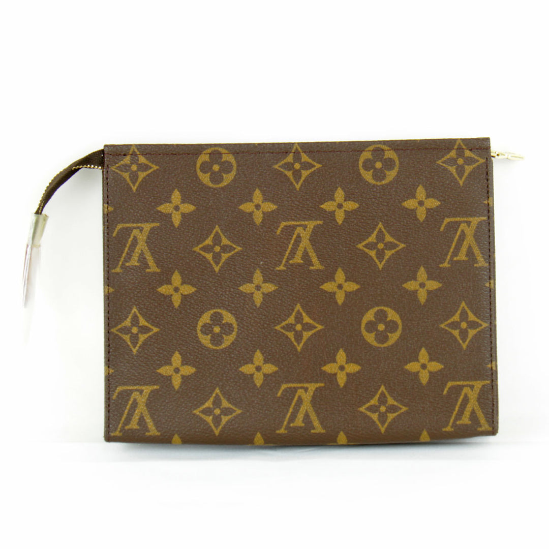 美品『ほぼ未使用』 
LOUIS VUITTON ルイ・ヴィトン 
 ポッシュトワレット19 M47544 ポーチ 
モノグラムキャンバス モノグラム