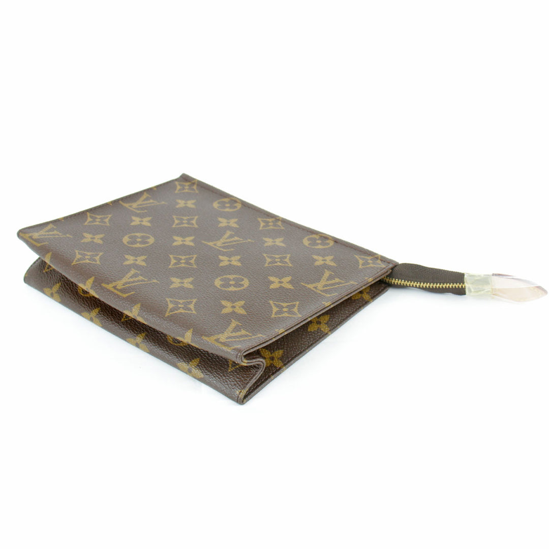 美品『ほぼ未使用』 
LOUIS VUITTON ルイ・ヴィトン 
 ポッシュトワレット19 M47544 ポーチ 
モノグラムキャンバス モノグラム