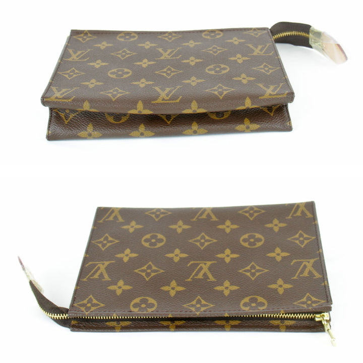 美品『ほぼ未使用』 
LOUIS VUITTON ルイ・ヴィトン 
 ポッシュトワレット19 M47544 ポーチ 
モノグラムキャンバス モノグラム