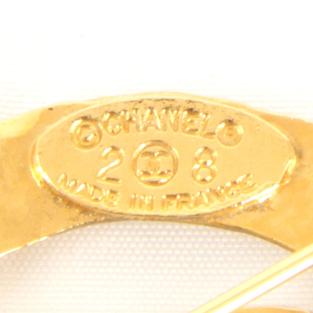 美品『USED』 
CHANEL シャネル 
 ブローチ 
メタル ゴールドカラー