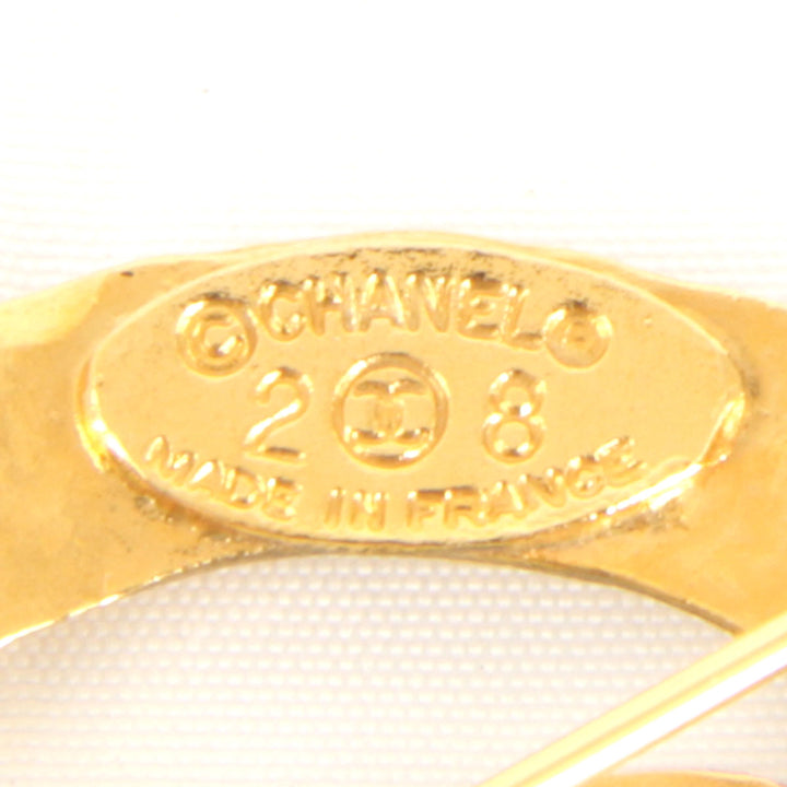 美品『USED』 
CHANEL シャネル 
 ブローチ 
メタル ゴールドカラー