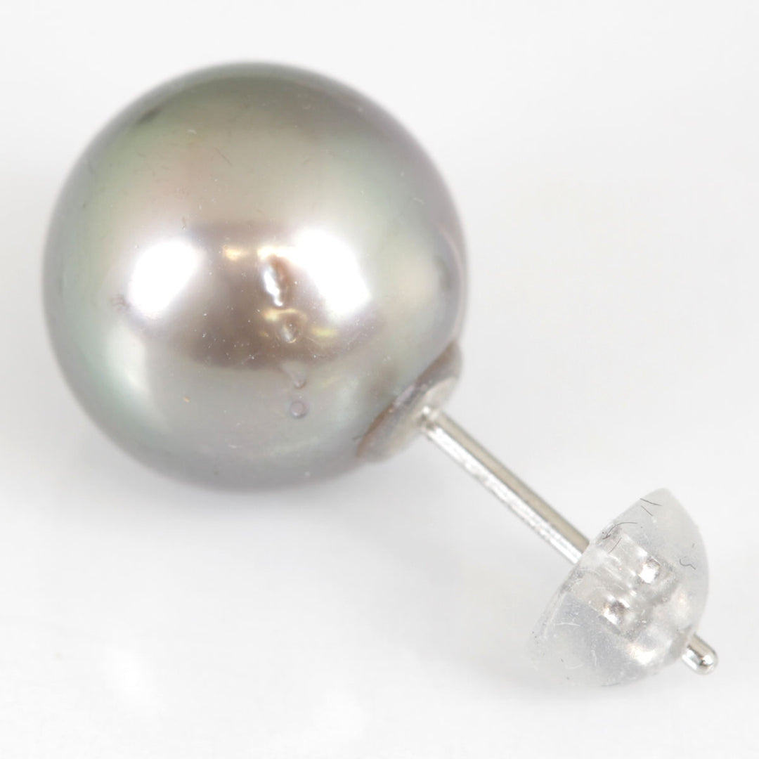 美品『USED』 Pt900 /タヒチパール 
ピアス
 タヒチパール 4.2g