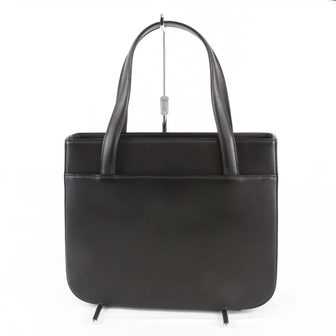 美品『USED』 
BURBERRY バーバリー 
 ハンドバッグ 
レザー ブラック