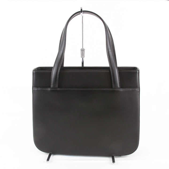 美品『USED』 
BURBERRY バーバリー 
 ハンドバッグ 
レザー ブラック