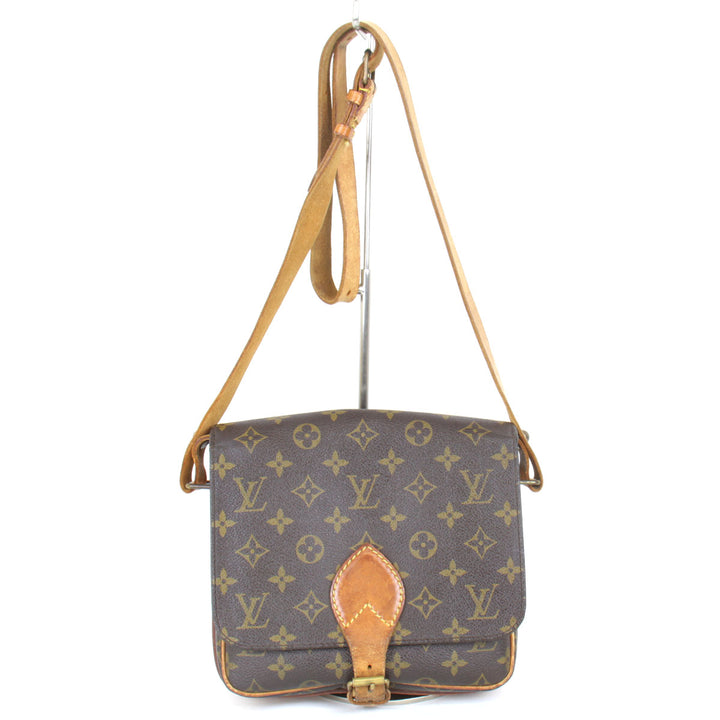 『USED』 
LOUIS VUITTON ルイ・ヴィトン 
 カルトシエールGM M51252 ショルダーバッグ 
モノグラムキャンバス モノグラム