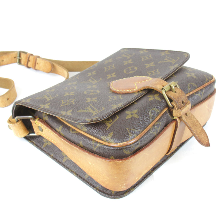 『USED』 
LOUIS VUITTON ルイ・ヴィトン 
 カルトシエールGM M51252 ショルダーバッグ 
モノグラムキャンバス モノグラム