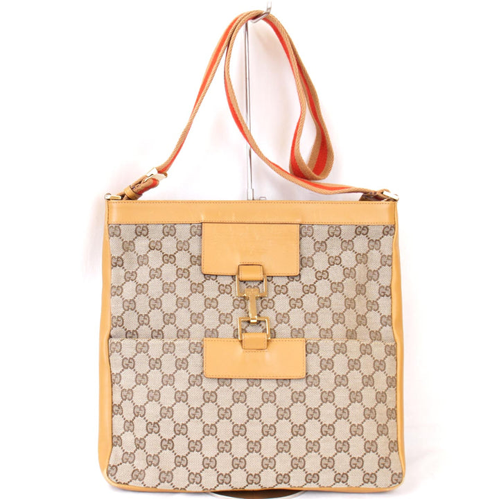 GUCCI グッチ 
 001-4094/002113 ショルダーバッグ 
GGキャンバス ベージュ