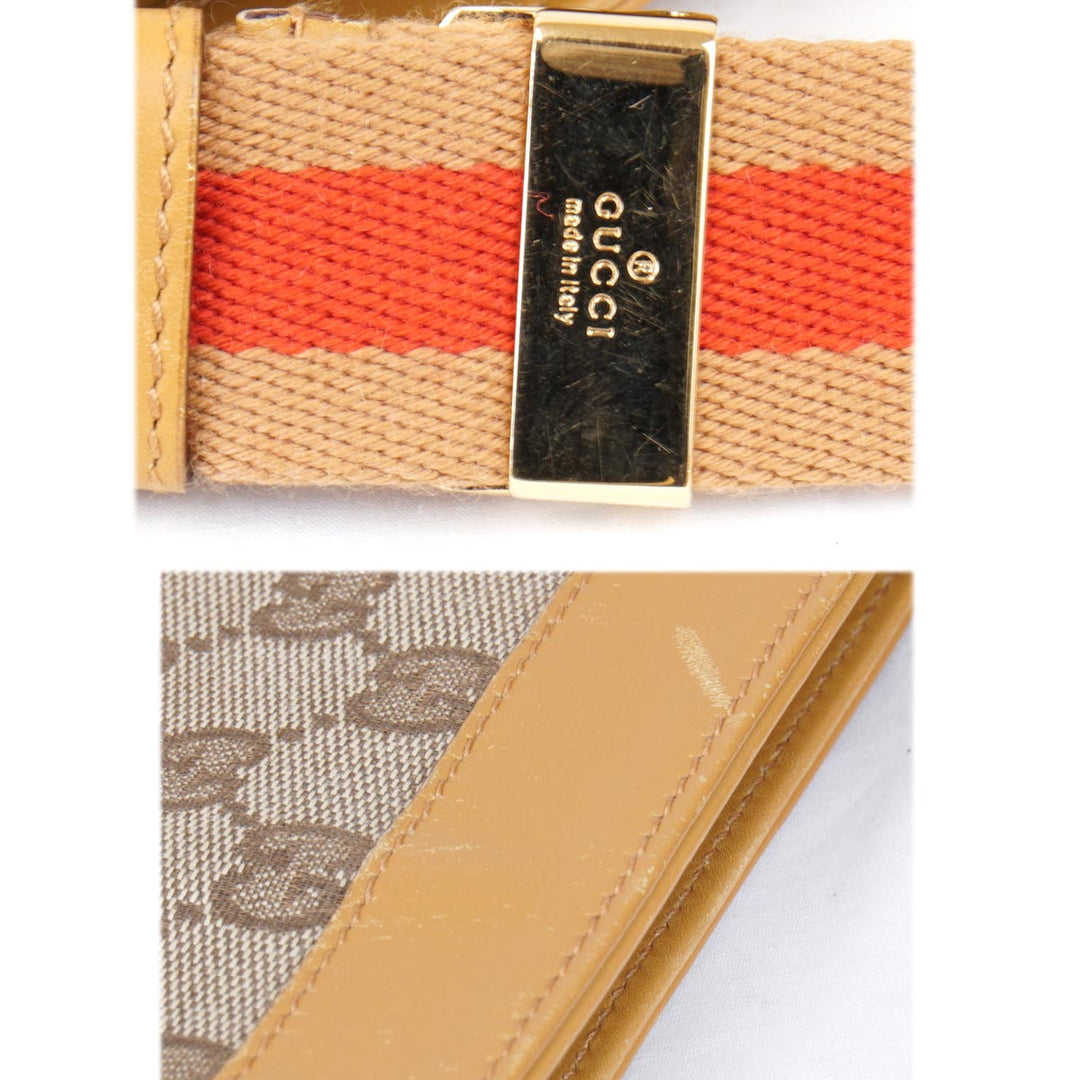 GUCCI グッチ 
 001-4094/002113 ショルダーバッグ 
GGキャンバス ベージュ