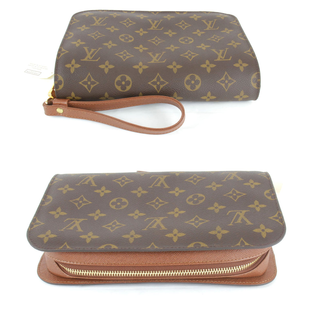 良品『USED』 
LOUIS VUITTON ルイ・ヴィトン 
 オルセー M51790 セカンドバッグ 
モノグラムキャンバス モノグラム