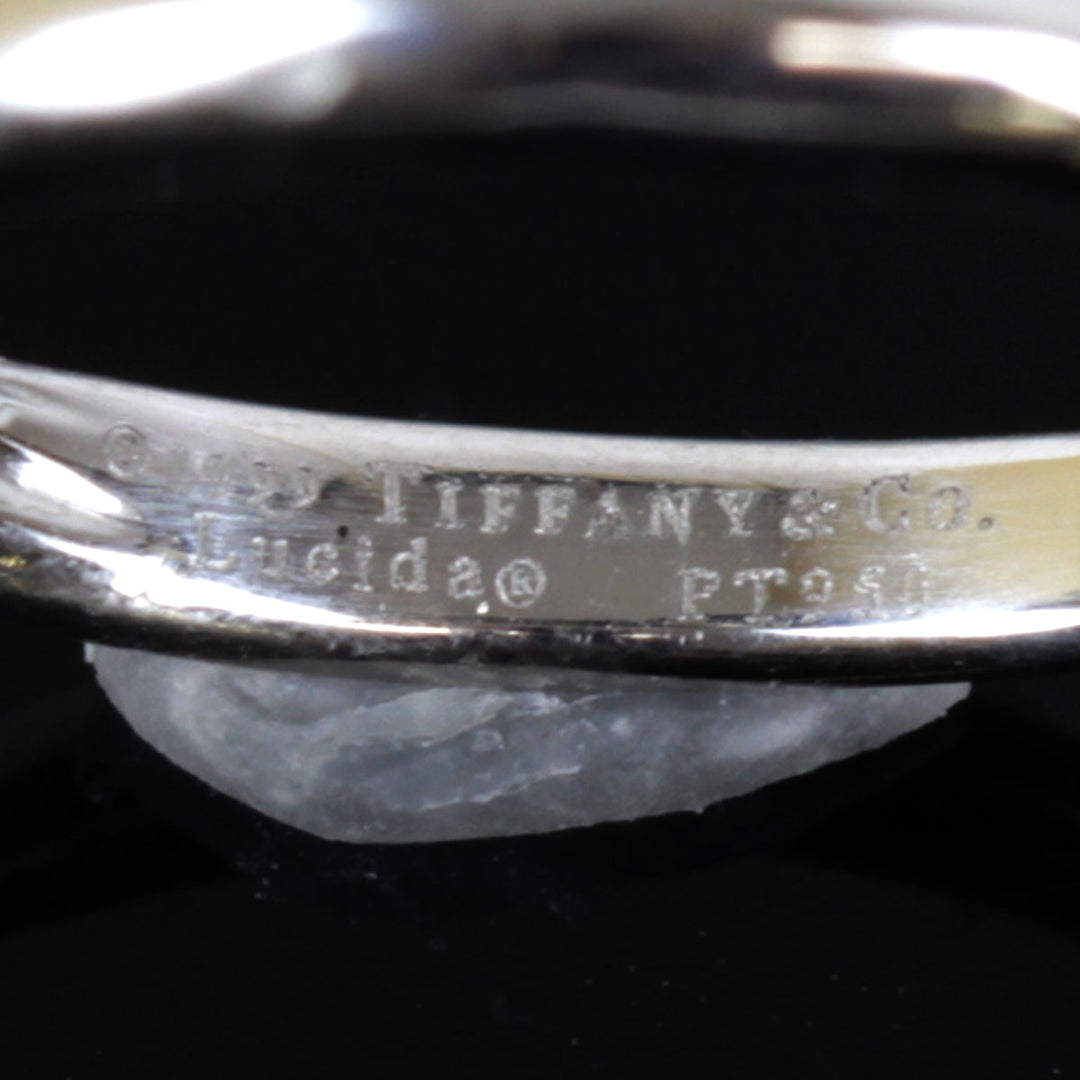 美品『USED』 Pt950/ダイヤモンド  
TIFFANY&Co.  ルシダ リング リング・指輪
 ダイヤモンド 0.24 3.5g