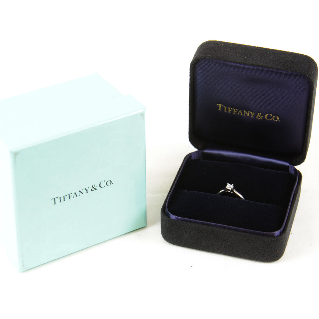美品『USED』 Pt950/ダイヤモンド  
TIFFANY&Co.  ルシダ リング リング・指輪
 ダイヤモンド 0.24 3.5g