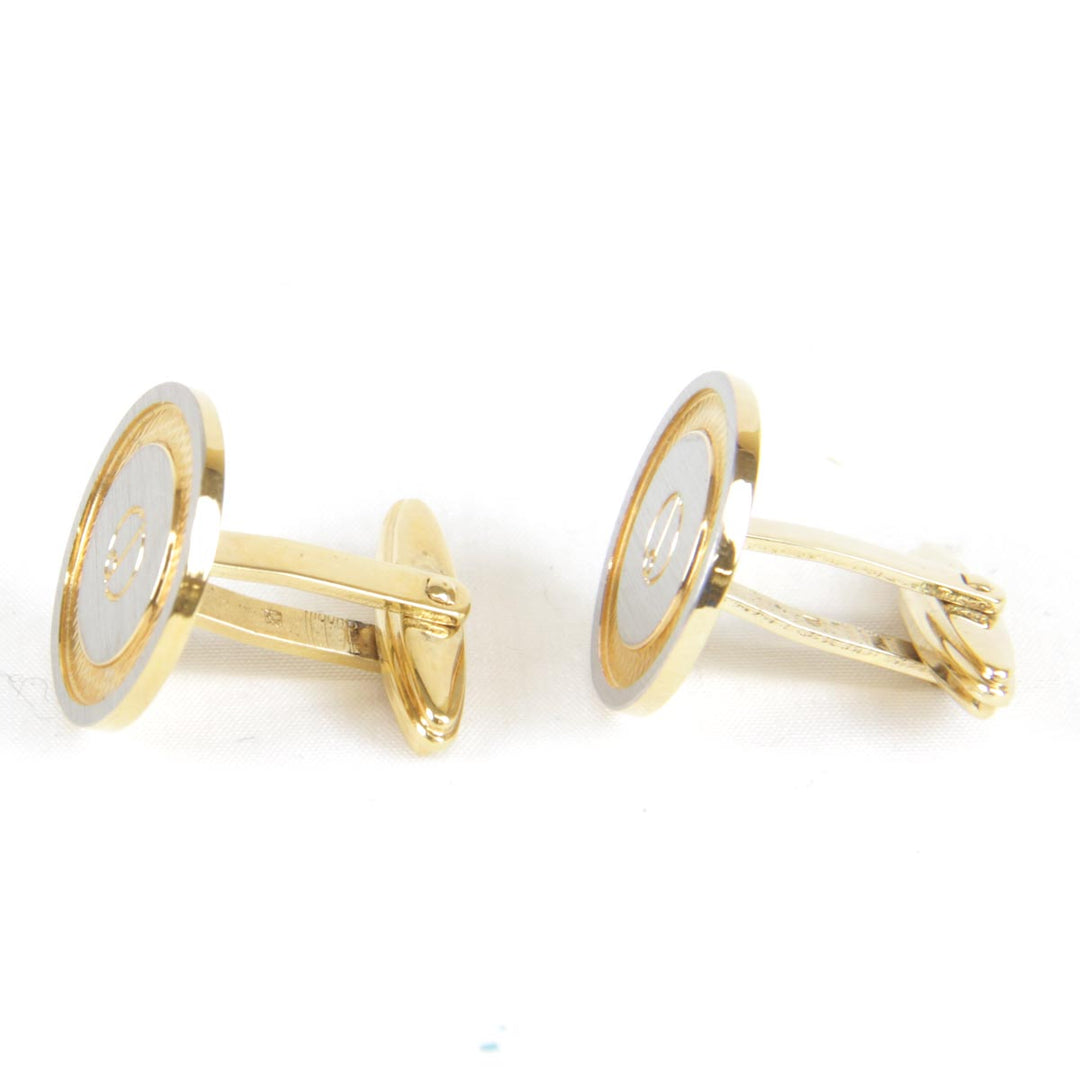 美品『USED』 
Dunhill ダンヒル 
 カフス 
メタル シルバー