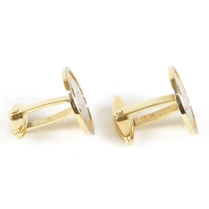 美品『USED』 
Dunhill ダンヒル 
 カフス 
メタル シルバー