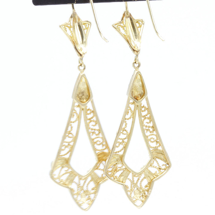 美品『USED』 K18 
ピアス
 4.4g フックピアス