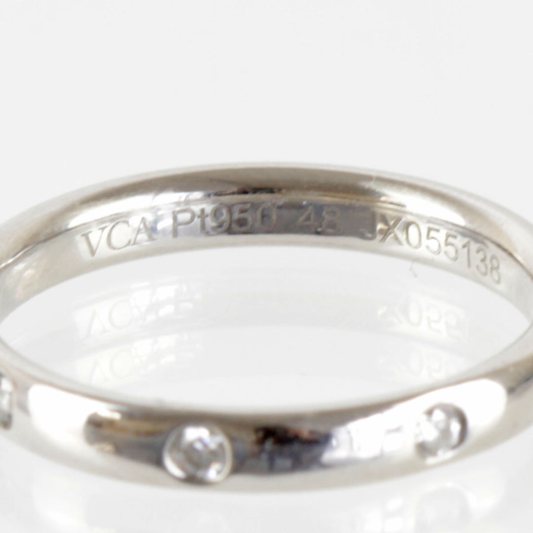 良品『USED』 Pt950 
Van Cleef & Arpels  アンフィニエトワールリング リング・指輪
 3.3g