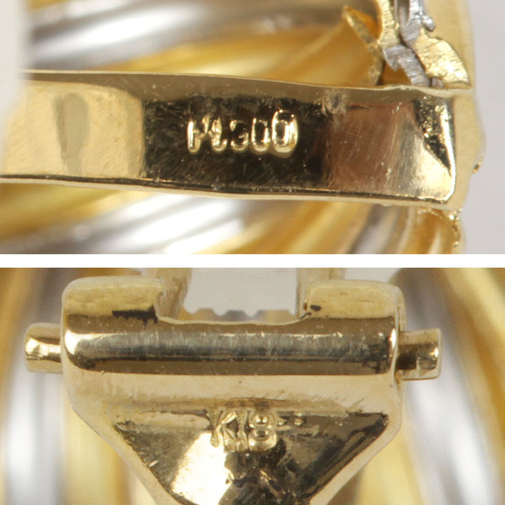 『USED』 K18/Pt900  
イヤリング
 5.5g