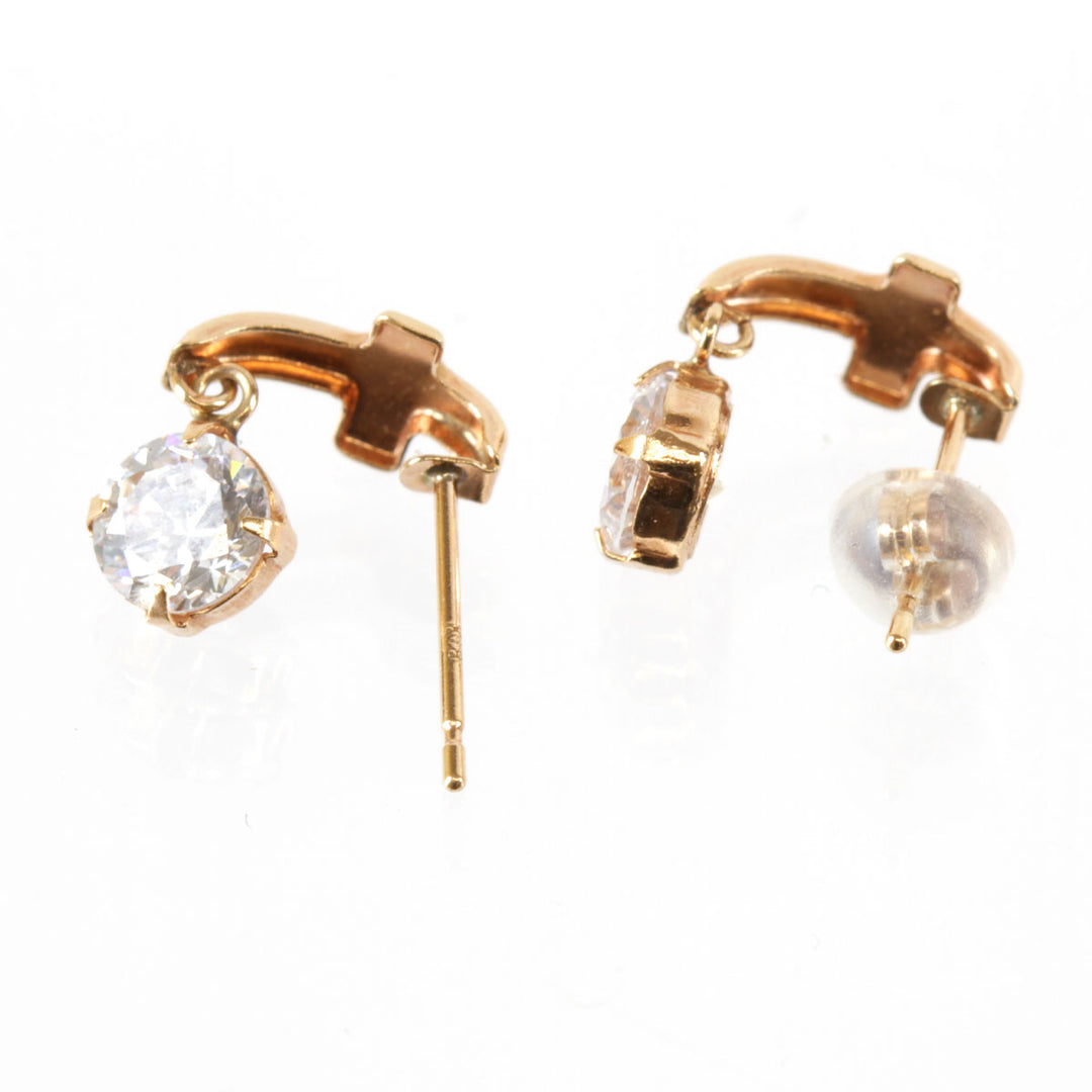 美品『USED』 K18 
ピアス
 0.9g