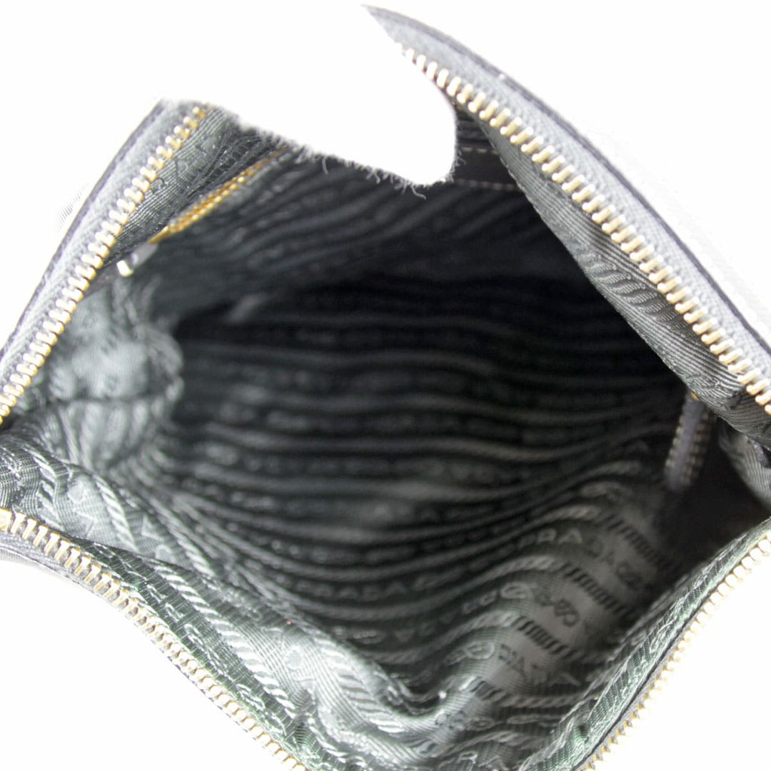 『USED』 
PRADA プラダ 
 ショルダーバッグ 
ナイロン グレー