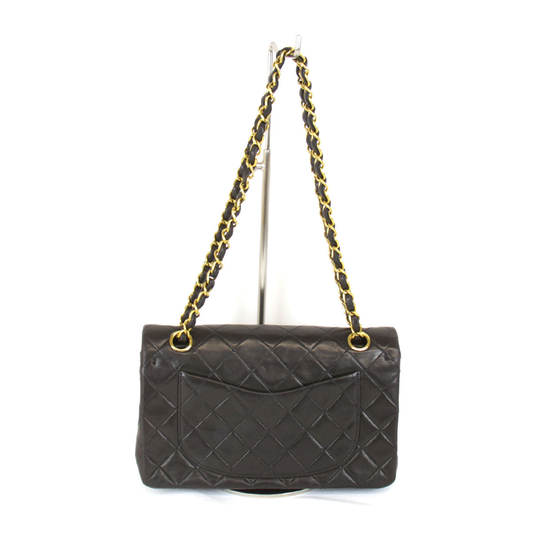 『USED』 
CHANEL シャネル 
 マトラッセ ショルダーバッグ 
ラムスキン ブラック
