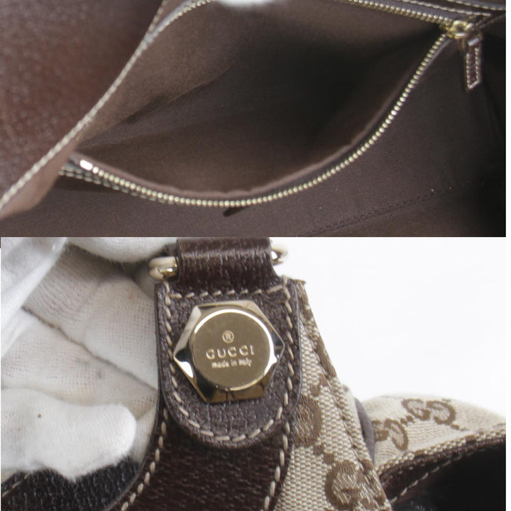 『USED』 
GUCCI グッチ 
 トートバッグ 
GGキャンバス ベージュ