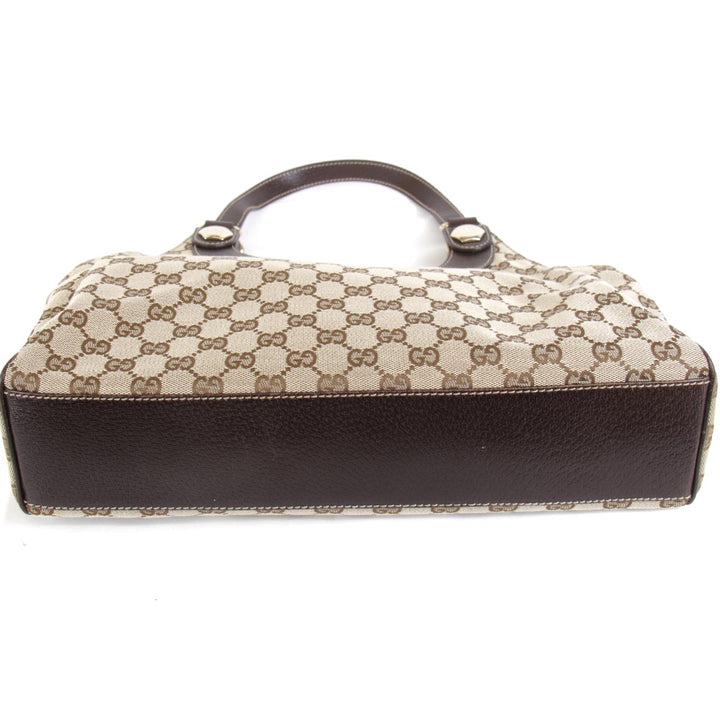 『USED』 
GUCCI グッチ 
 トートバッグ 
GGキャンバス ベージュ