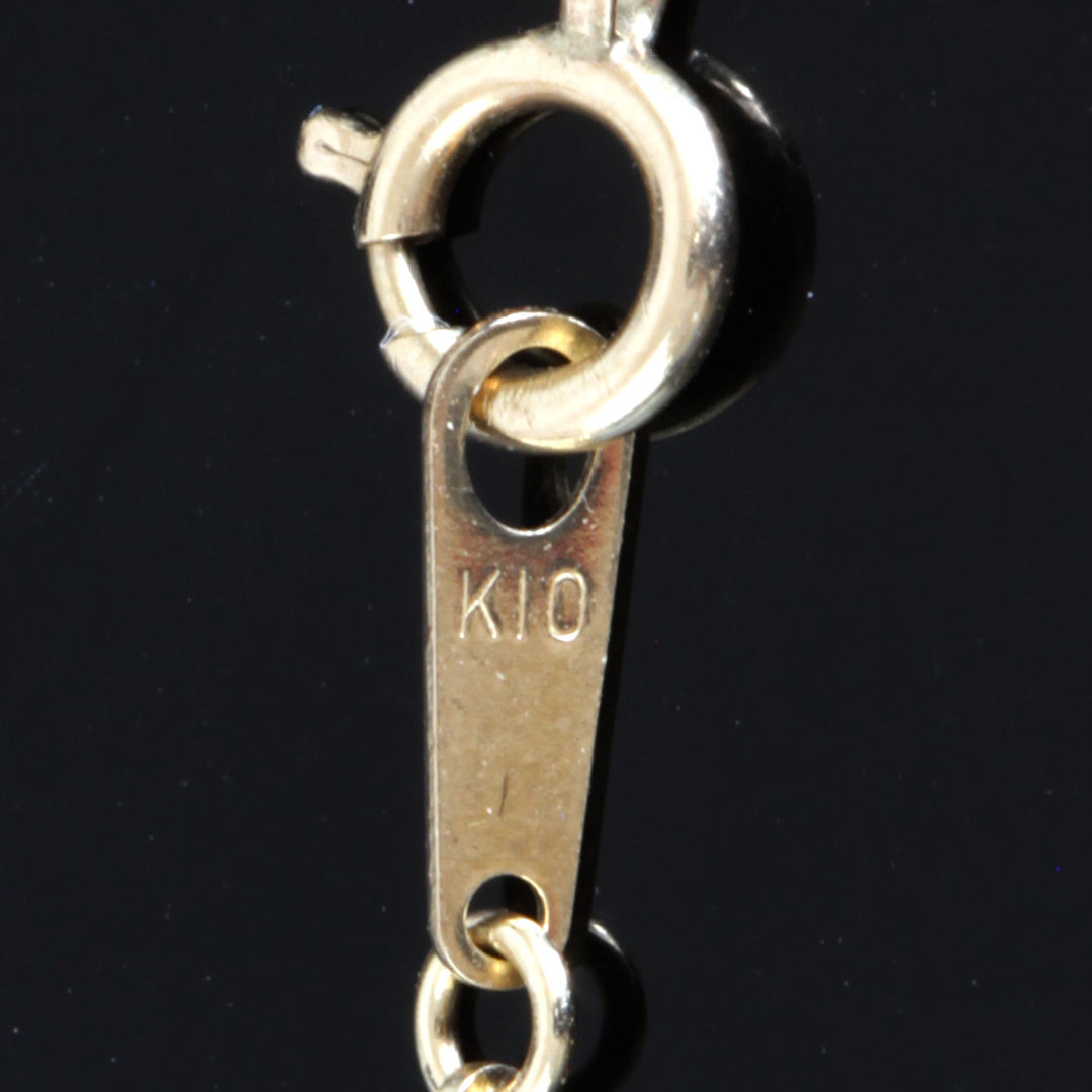 美品『USED』 K10 
 ハート ネックレス
 1.2g