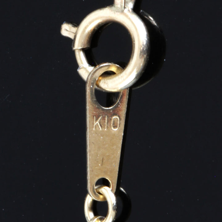 美品『USED』 K10 
 ハート ネックレス
 1.2g