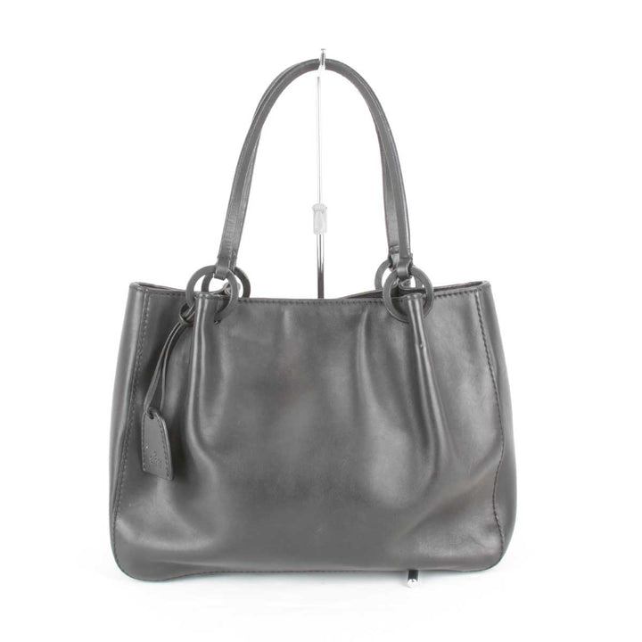 『USED』 
GUCCI グッチ 
 101919・204991 トートバッグ 
レザー ブラック
