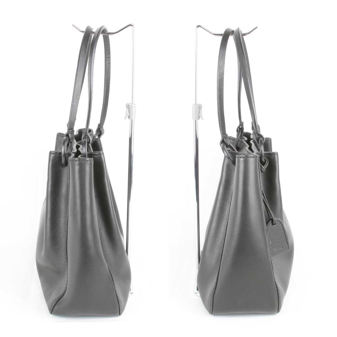 『USED』 
GUCCI グッチ 
 101919・204991 トートバッグ 
レザー ブラック