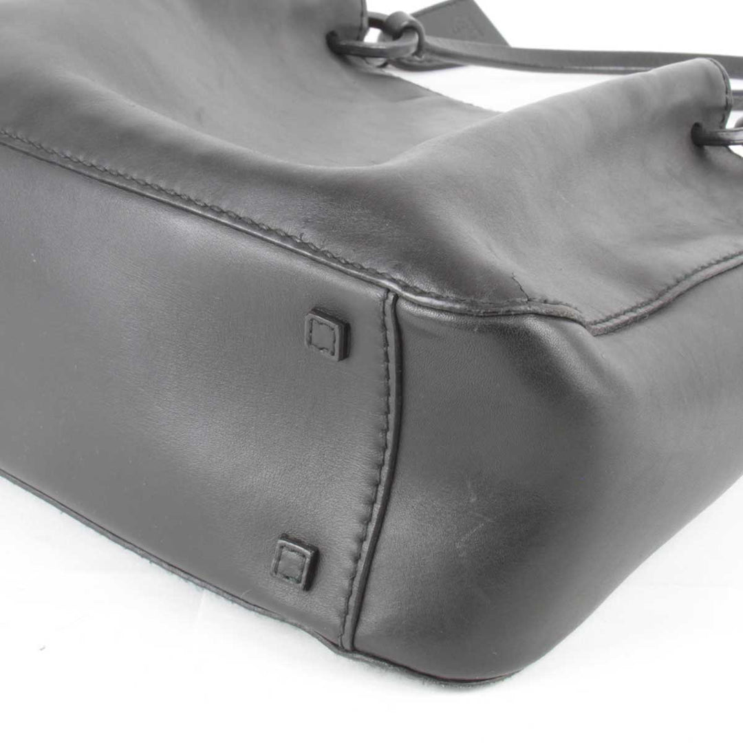 『USED』 
GUCCI グッチ 
 101919・204991 トートバッグ 
レザー ブラック