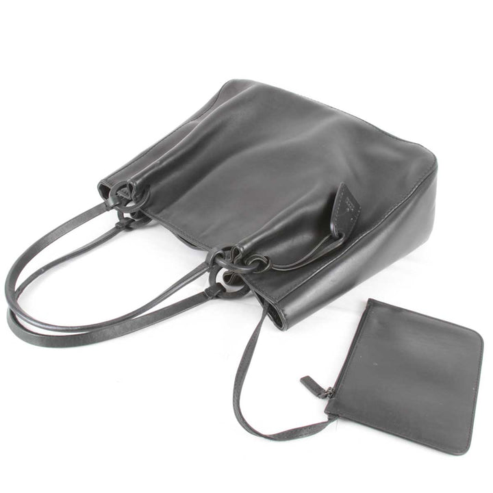 『USED』 
GUCCI グッチ 
 101919・204991 トートバッグ 
レザー ブラック