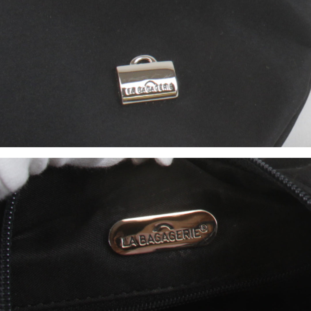 『USED』 
LA BAGAGERIE ラ・バガジェリー 
 トートバッグ 
ナイロン ブラック