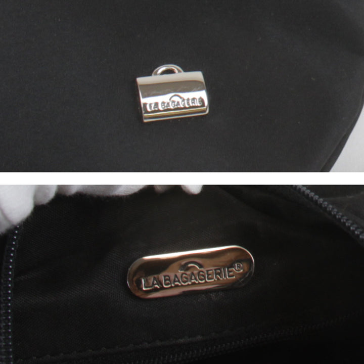 『USED』 
LA BAGAGERIE ラ・バガジェリー 
 トートバッグ 
ナイロン ブラック