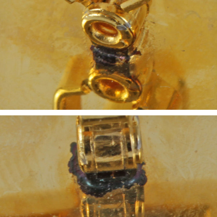 『USED』 
Christian Dior クリスチャンディオール 
 カフス・タイタックセット カフス 
メタル シルバーカラー×ゴールドカラー