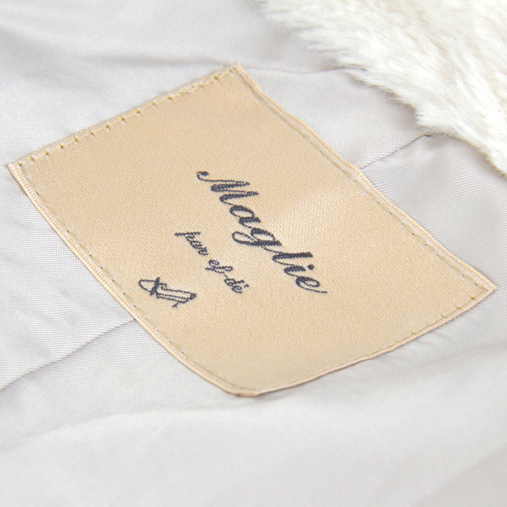 『USED』 
 
 Maglie par ef-de ノーカラージャケット 
ポリエステル ベージュ