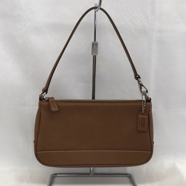 『USED』 
COACH コーチ 
 ハンプトンレザーデミポーチ 7785 アクセサリーポーチ 
レザー ブラウン