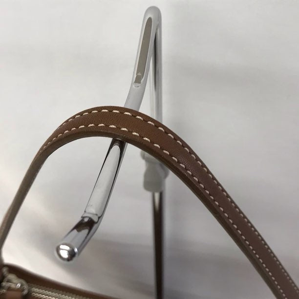 『USED』 
COACH コーチ 
 ハンプトンレザーデミポーチ 7785 アクセサリーポーチ 
レザー ブラウン