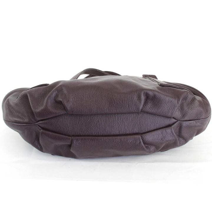 『USED』 
LANVIN ランバン 
 ハンドバッグ 
レザー パープル