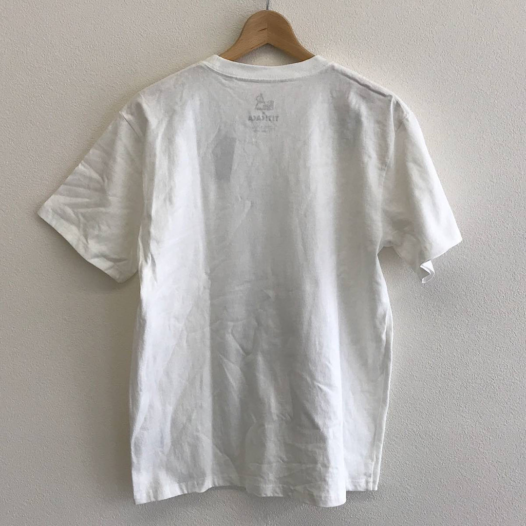 『USED』 
 
 go slow caravan ゴースローキャラバン チチカカコラボ ルチャリブレクマ Tシャツ サイズ3 半袖Ｔシャツ 
コットン ホワイト系